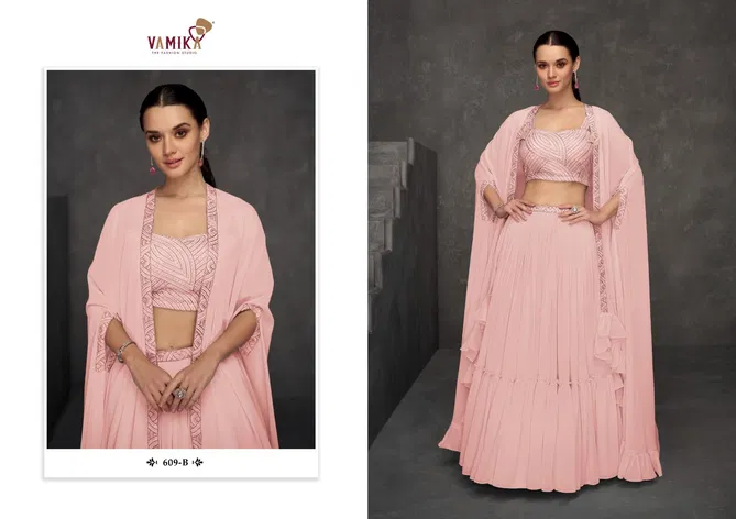 Celebrity Vol 4 By Vamika Designer Party Wear Lehenga Choli Suppliers In India